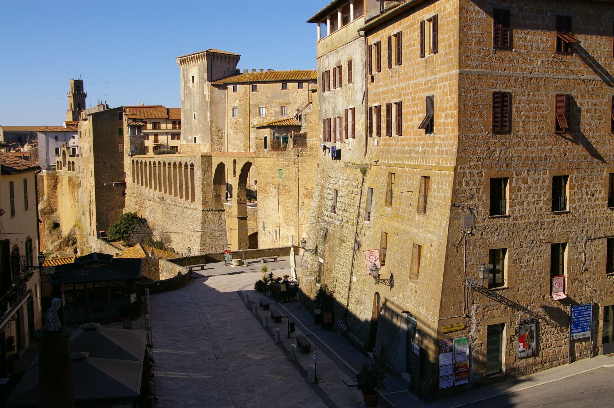 B&B Locanda Il Tufo Rosa Pitigliano Kültér fotó